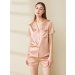 22 Momme Luxury Short Silk Pajamas Set With Trimming