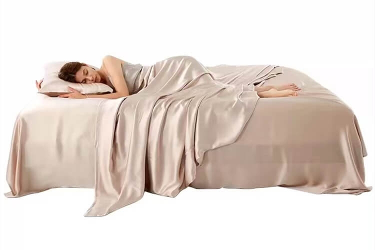 Comforter Falls Off When Using Satin Sheets?
