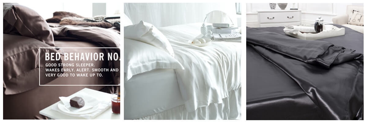25 Momme Juegos de ropa de cama de seda personalizados